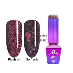 Oja Semi Molly Lac Flashing Light Darkness UV/ LED de 5 ml 613 First Love Shimmer 09636